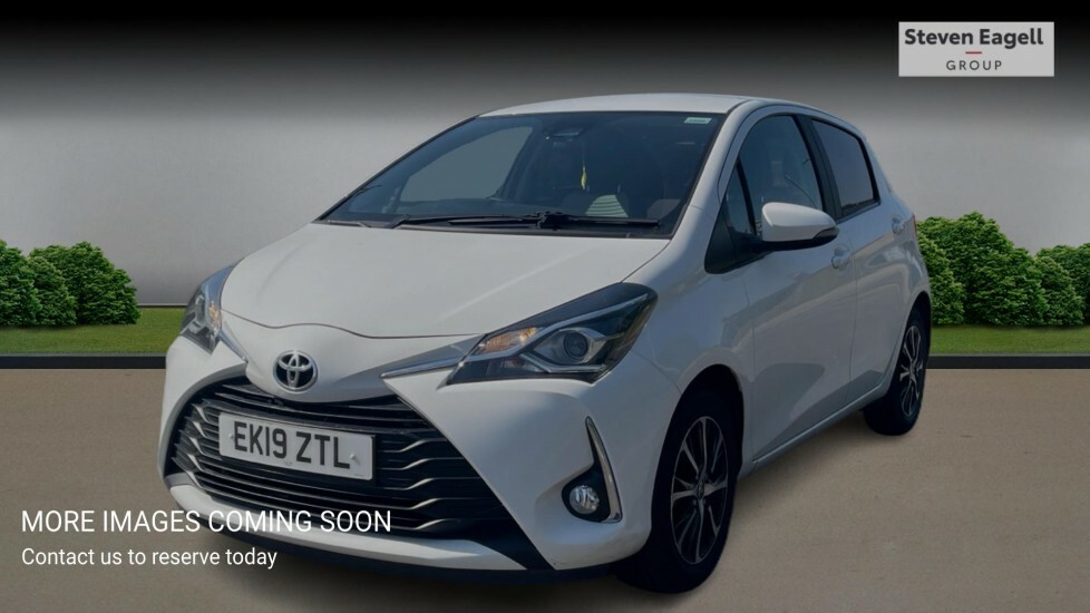 Toyota Yaris 1.5 Vvt-i Icon Tech Hatchback Cvt Euro EK19ZTL White #3