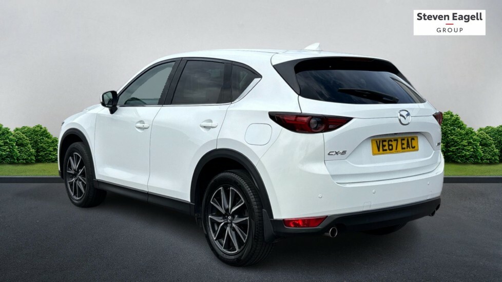 Mazda CX-5 2.2 Skyactiv-d Sport Nav Euro 6 Ss White #4