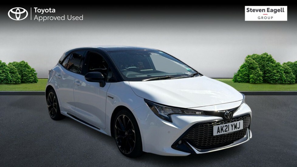 Toyota Corolla 1.8 Vvt-h Gpf Gr Sport Hatchback Hybrid White
