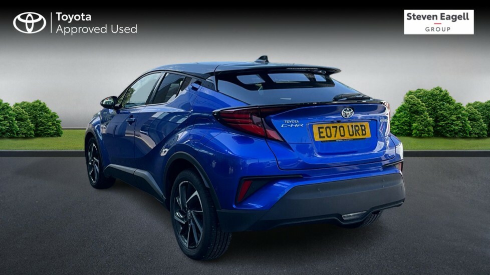Toyota C-Hr 1.8 Vvt-h Dynamic Cvt Euro 6 Ss Blue #4