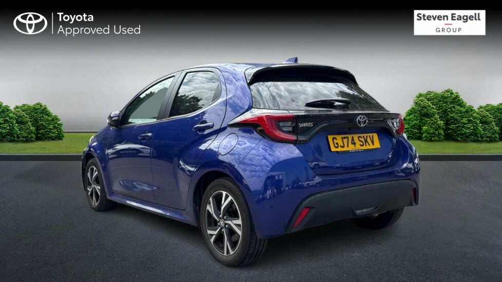 Toyota Yaris 1.5 Vvt-h Design E-cvt Euro 6 Ss Blue #4