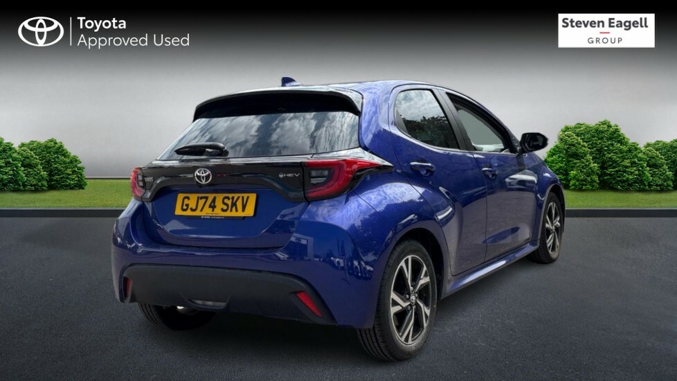 Toyota Yaris 1.5 Vvt-h Design E-cvt Euro 6 Ss Blue #2