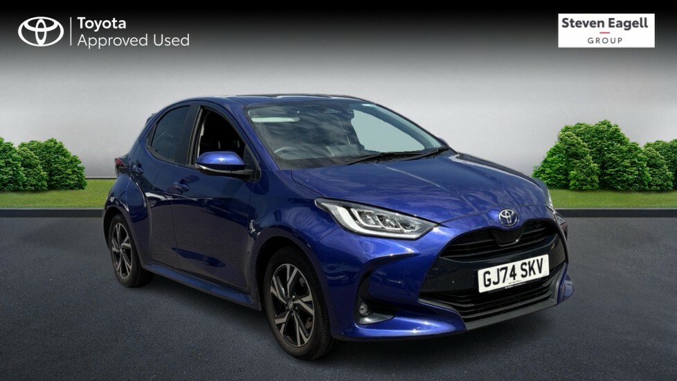Toyota Yaris 1.5 Vvt-h Design E-cvt Euro 6 Ss Blue