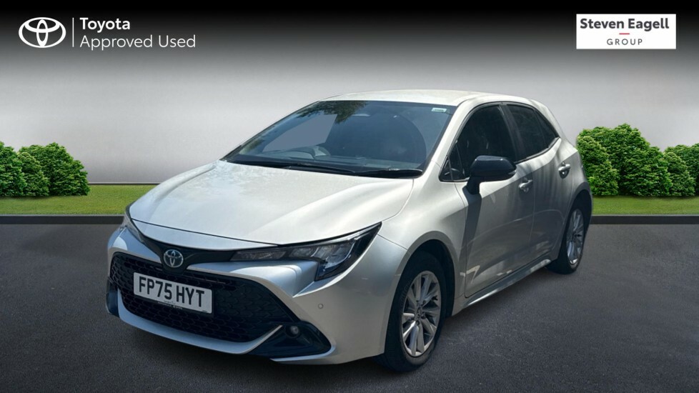 Toyota Corolla 2.0 Vvt-h Icon Hatchback Hybrid Cvt Eur Silver #3