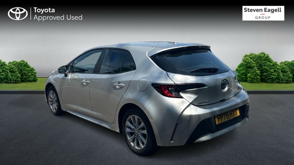 Toyota Corolla 2.0 Vvt-h Icon Hatchback Hybrid Cvt Eur Silver #4