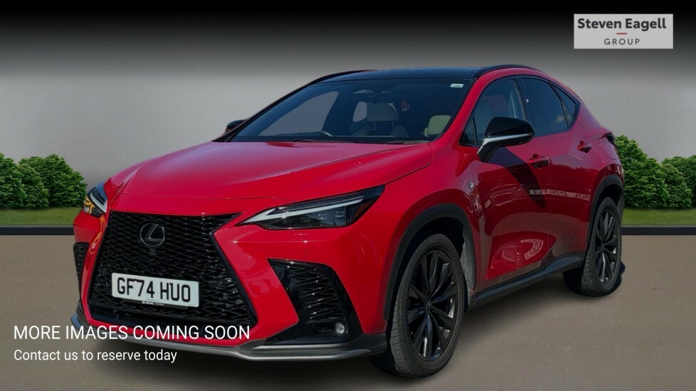 Lexus NX 2.5 350H F Sport Takumi Suv Hybrid E-cv Red #3