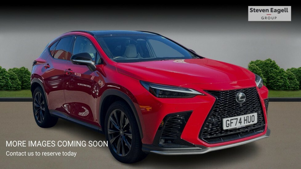 Lexus NX 2.5 350H F Sport Takumi Suv Hybrid E-cv Red