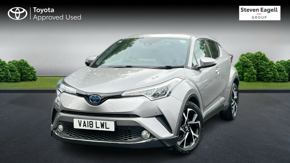 Toyota C-Hr 1.8 Vvt-h Design Cvt Euro 6 Ss Silver #3