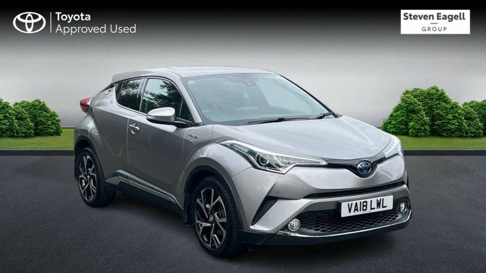 Toyota C-Hr 1.8 Vvt-h Design Cvt Euro 6 Ss Silver