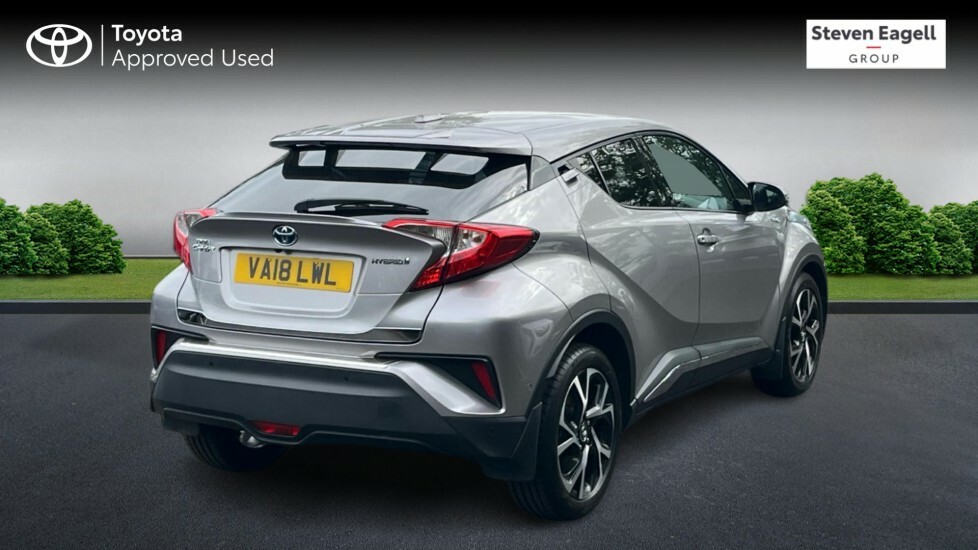 Toyota C-Hr 1.8 Vvt-h Design Cvt Euro 6 Ss Silver #2