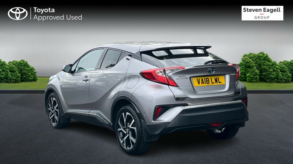 Toyota C-Hr 1.8 Vvt-h Design Cvt Euro 6 Ss Silver #4