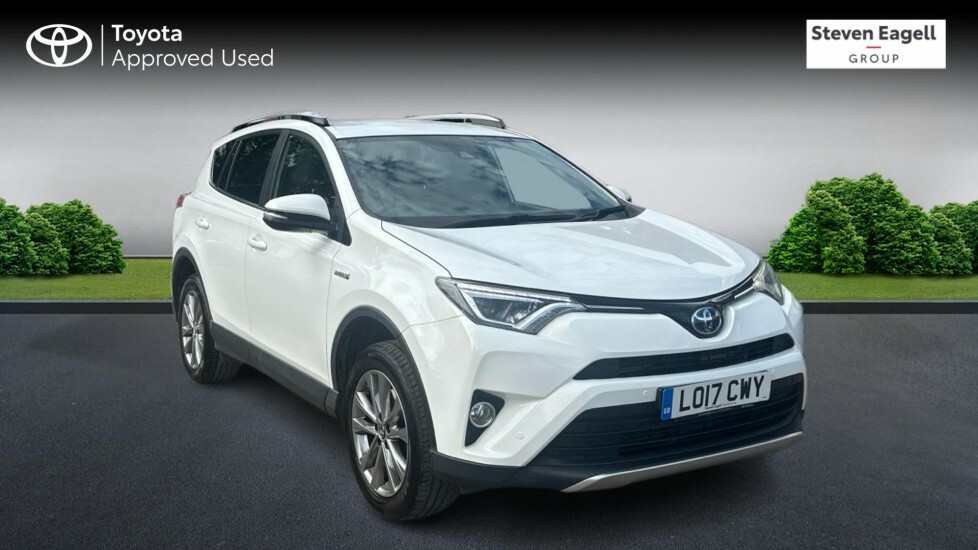 Toyota Rav 4 2.5 Vvt-h Excel Cvt 4Wd Euro 6 Ss Safety S White