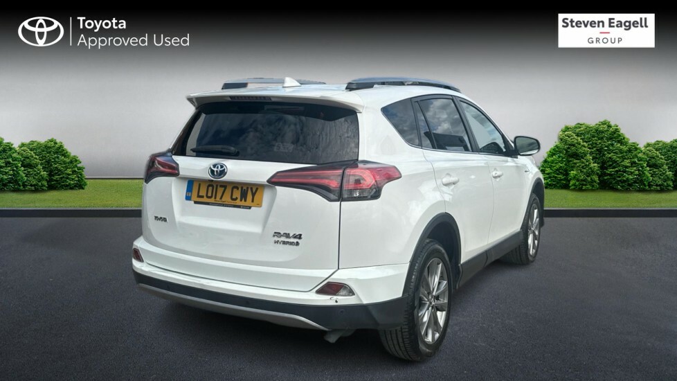 Toyota Rav 4 2.5 Vvt-h Excel Cvt 4Wd Euro 6 Ss Safety S White #2
