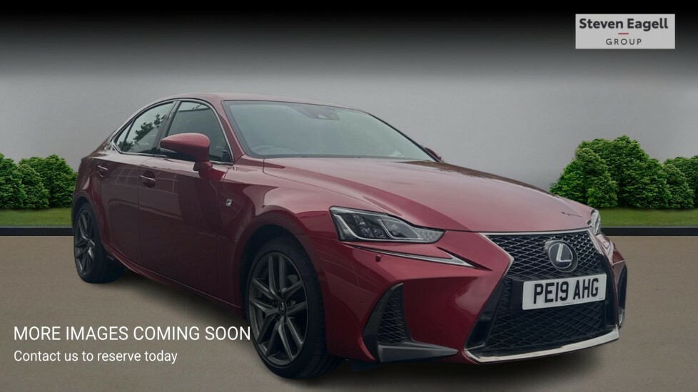 Lexus IS 2.5 300H F Sport E-cvt Euro 6 Ss Red