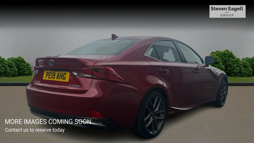 Lexus IS 2.5 300H F Sport E-cvt Euro 6 Ss Red #4