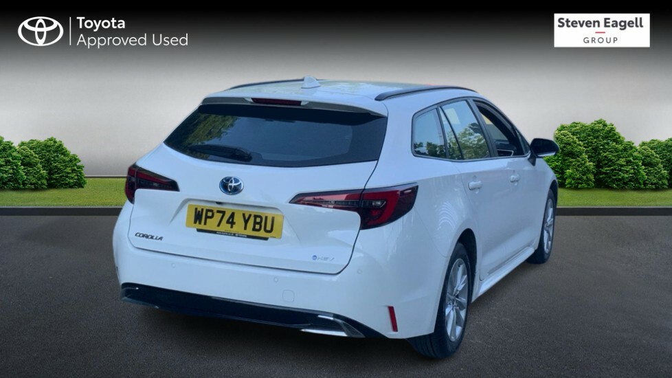 Toyota Corolla 2.0 Vvt-h Icon Touring Sports Hybrid Cv White #2