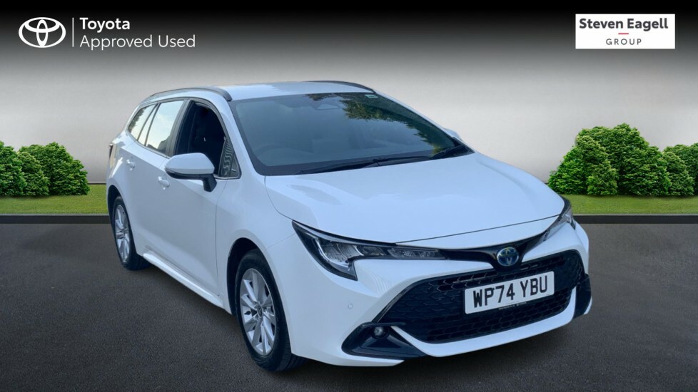 Toyota Corolla 2.0 Vvt-h Icon Touring Sports Hybrid Cv White
