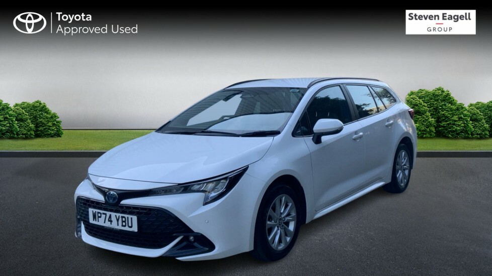 Toyota Corolla 2.0 Vvt-h Icon Touring Sports Hybrid Cv White #3