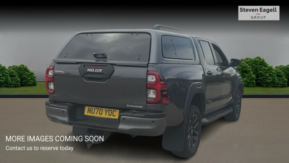 Toyota HILUX 2.8 D-4d Invincible X 4Wd Euro 6 Ss Grey #4