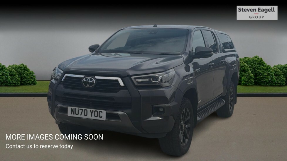 Toyota HILUX 2.8 D-4d Invincible X 4Wd Euro 6 Ss Grey #3