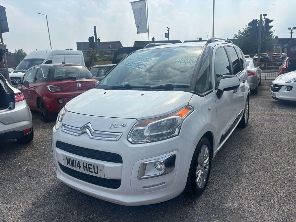 Citroen C3 Picasso 1.6 Hdi Exclusive Euro 5 White #2