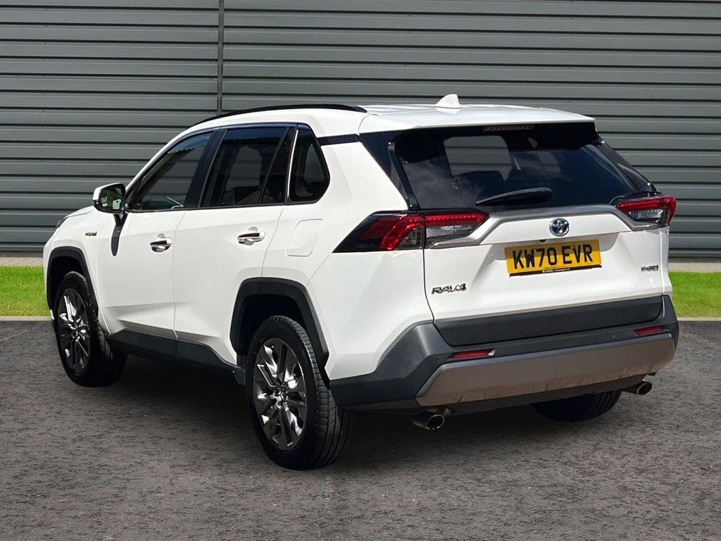 Toyota Rav 4 2.5 Vvt-h Excel Suv Hybrid Cvt KW70EVR White #5