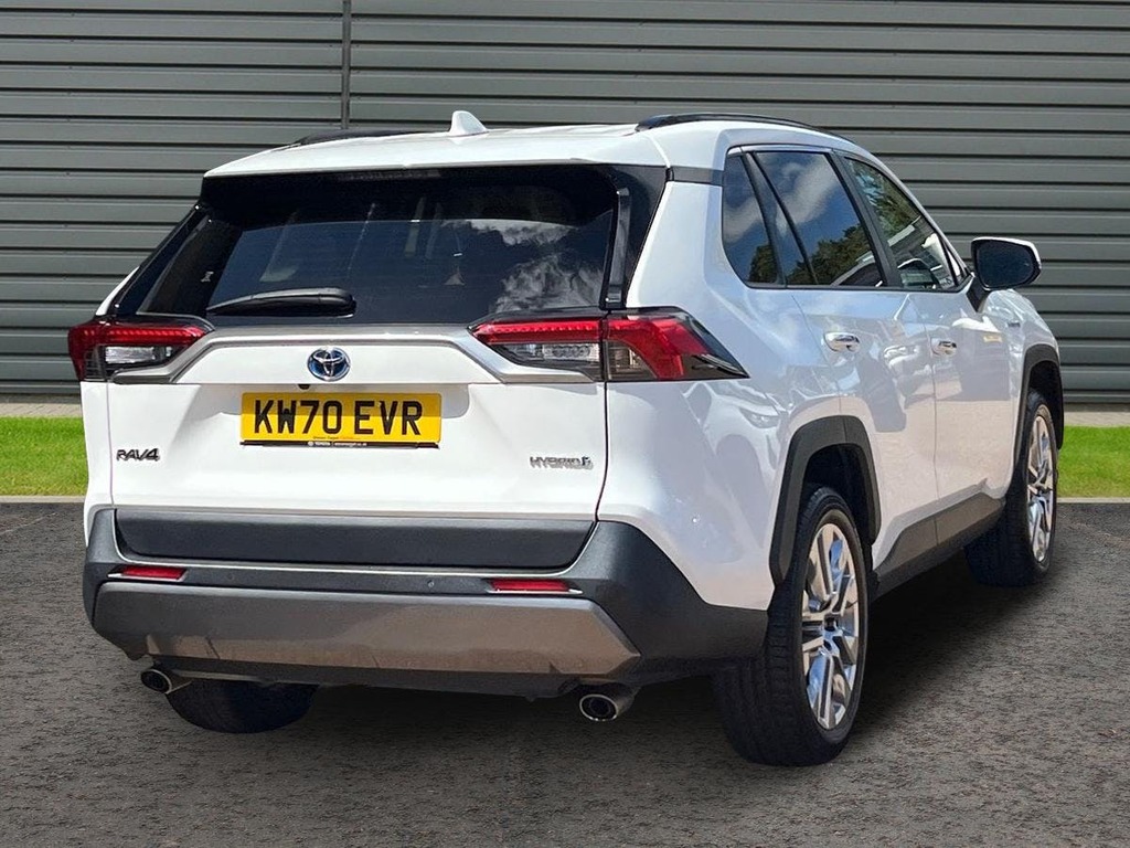 Toyota Rav 4 2.5 Vvt-h Excel Suv Hybrid Cvt KW70EVR White #3
