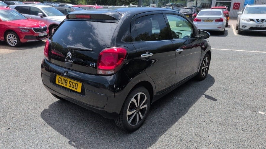 Citroen C1 1.0 Vti Flair Hatchback Etg5 Black #6