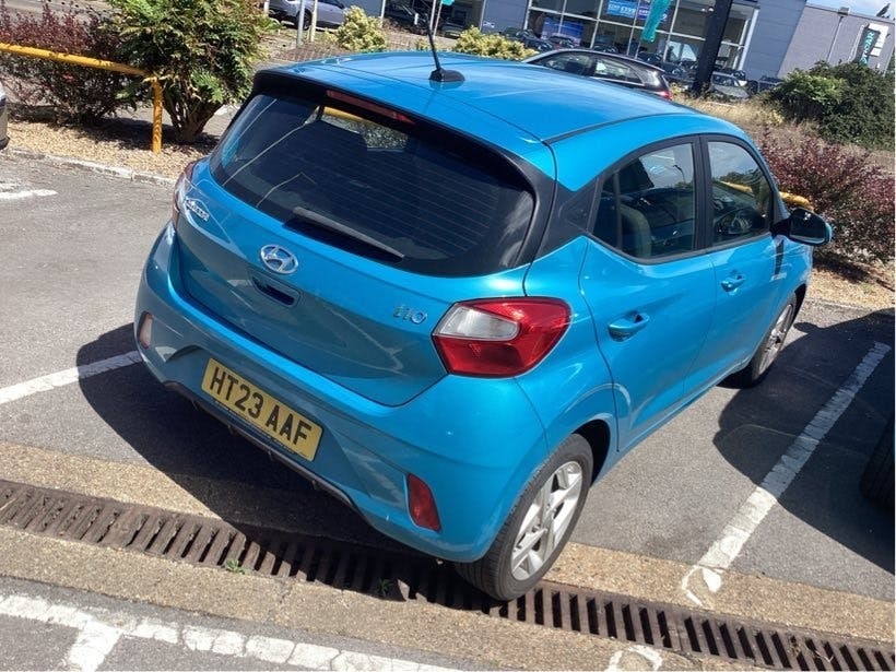 Hyundai I10 1.2 Se Connect Hatchback HT23AAF Blue #2