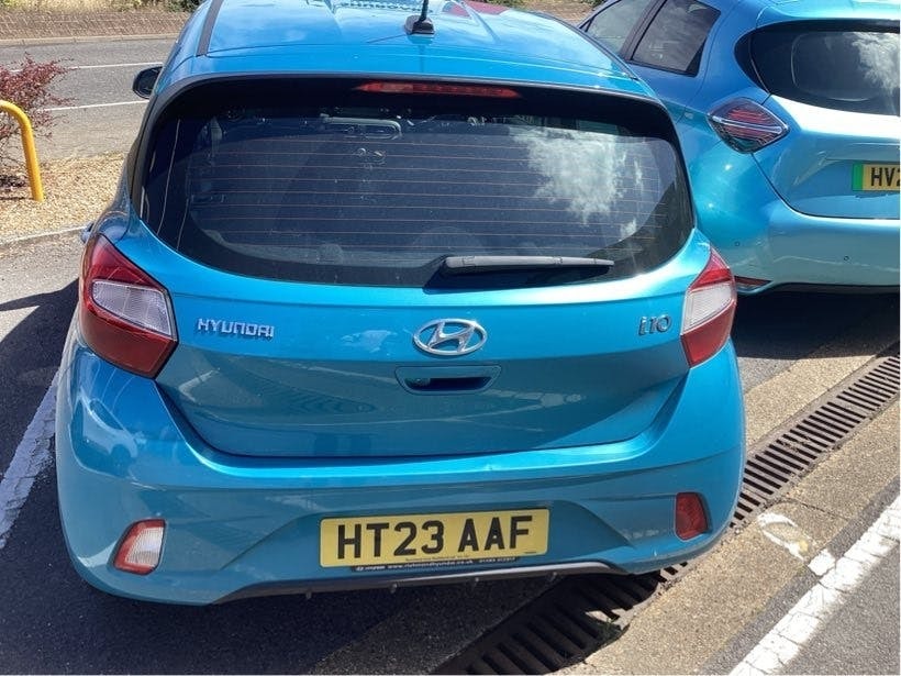 Hyundai I10 1.2 Se Connect Hatchback HT23AAF Blue #3