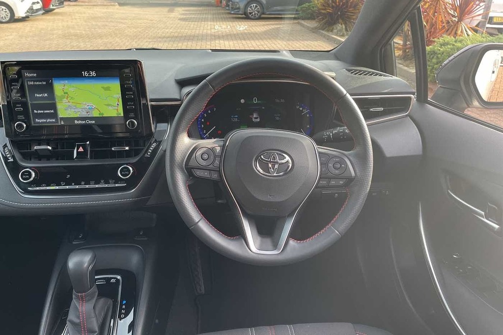 Toyota Corolla 1.8 Vvt-h Gr Sport Hatchback Hybrid Cv Black #5