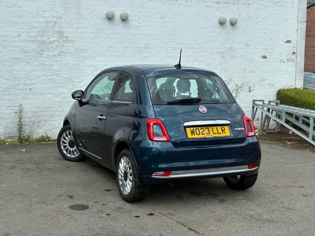 Fiat 500 Hatchback WO23LLR Blue #3