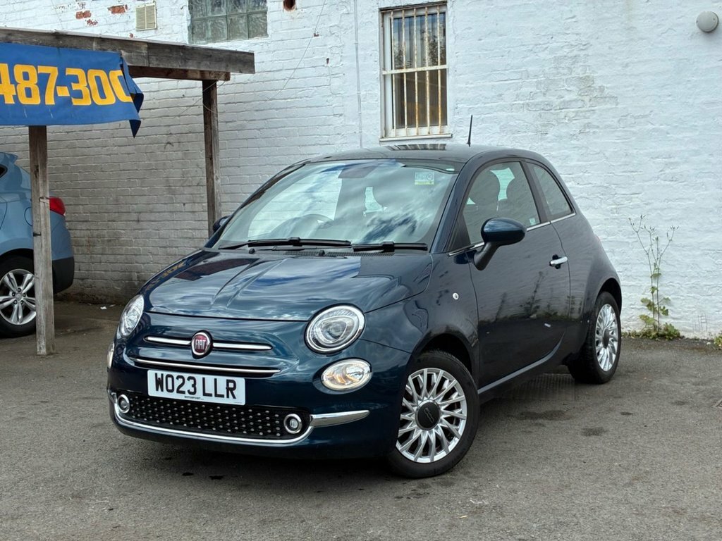 Fiat 500 Hatchback WO23LLR Blue #4