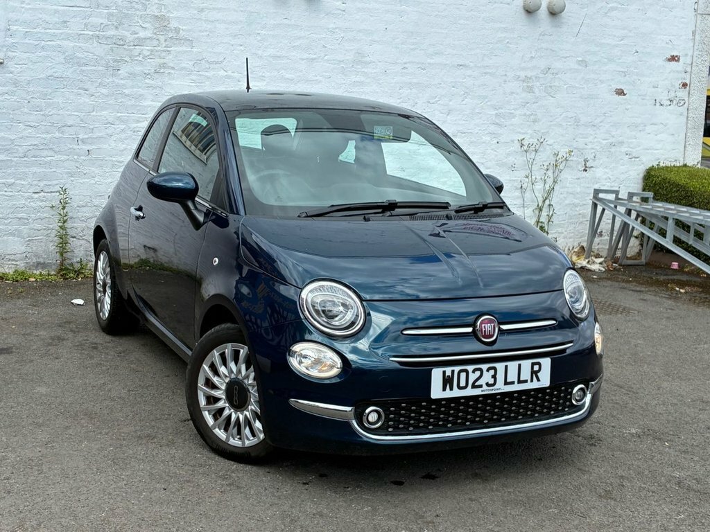 Fiat 500 Hatchback Blue