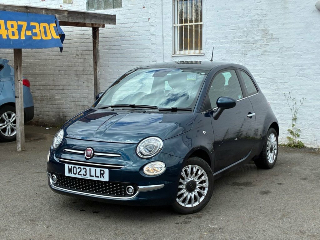 Fiat 500 Hatchback WO23LLR Blue #5