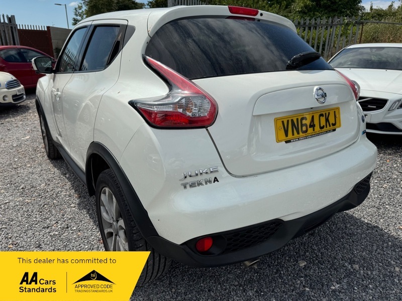 Nissan Juke Tekna Dci VN64CKJ White #5
