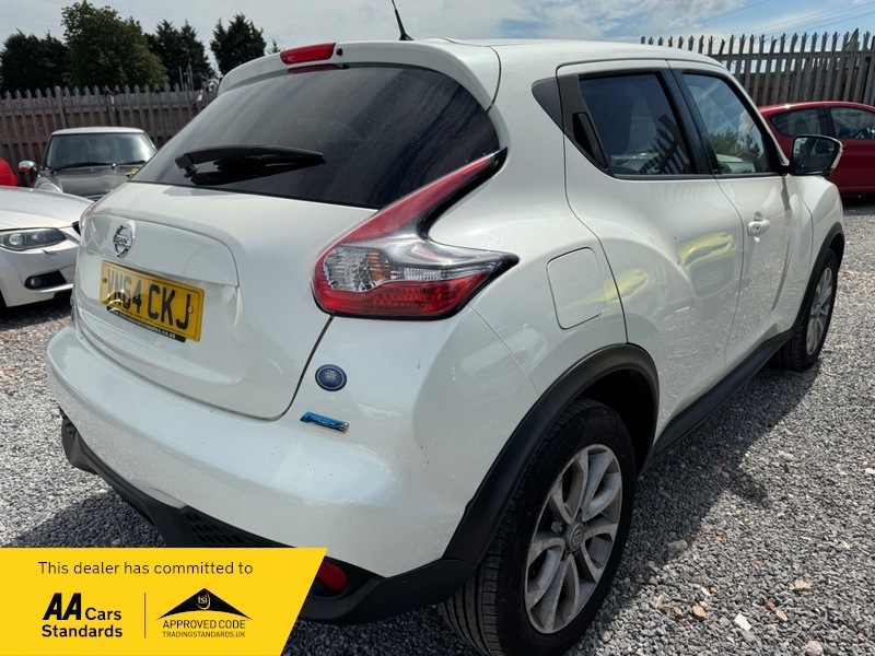 Nissan Juke Tekna Dci VN64CKJ White #4