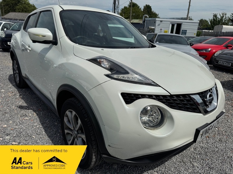 Nissan Juke Tekna Dci VN64CKJ White #3