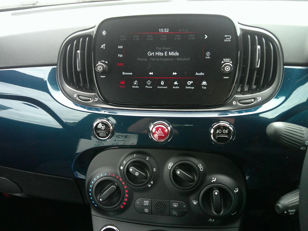Fiat 500C Fiat 500C Top Blue #16