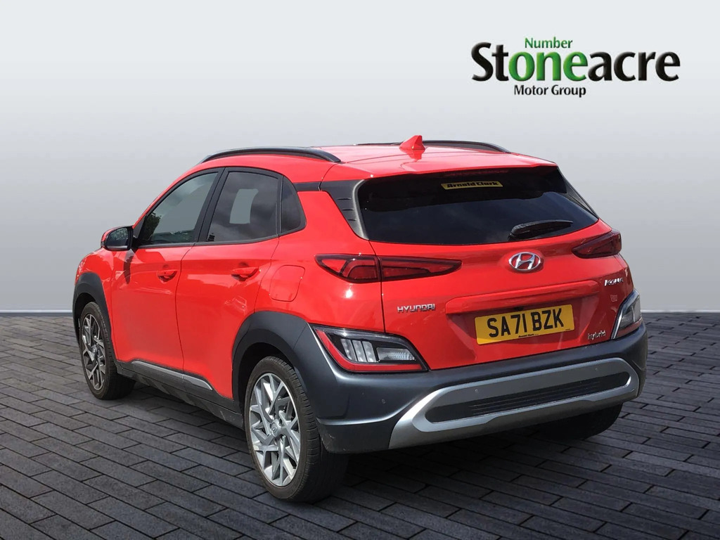 Hyundai Kona 1.6 H-gdi Ultimate Dct Euro 6 Ss Red #5