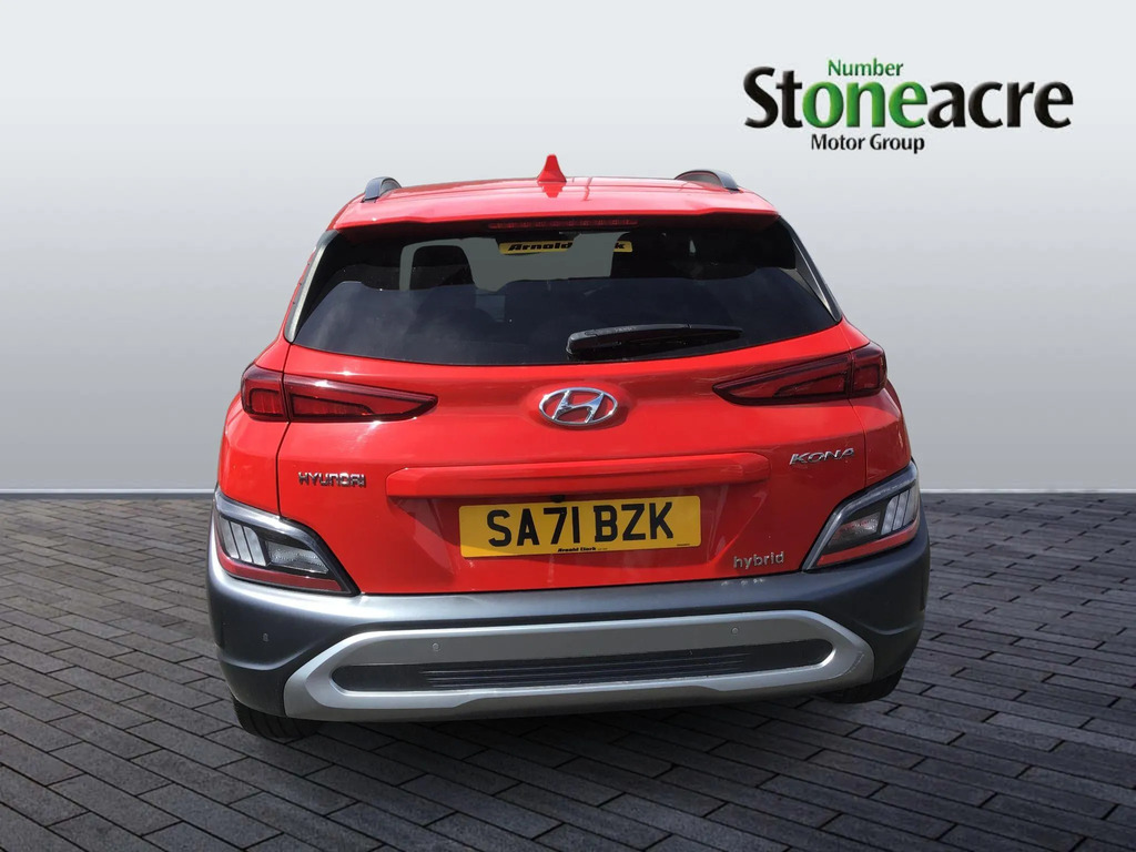 Hyundai Kona 1.6 H-gdi Ultimate Dct Euro 6 Ss Red #4