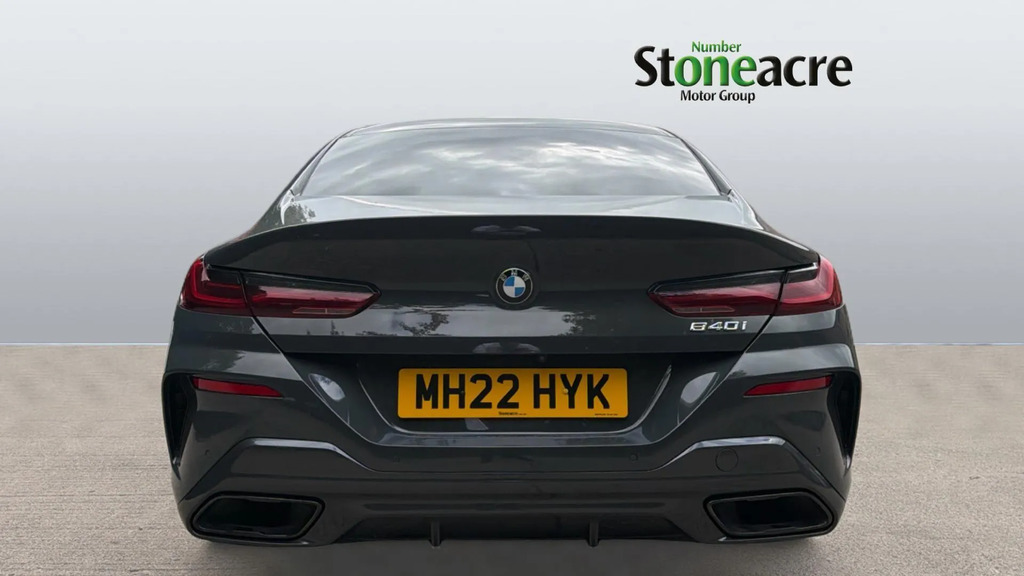 BMW 8 Series Gran Coupe 840I M Sport Gran Coupe Black #7