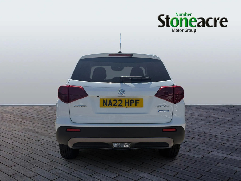 Suzuki Vitara 1.4 Boosterjet 48V Hybrid Sz-t White #4