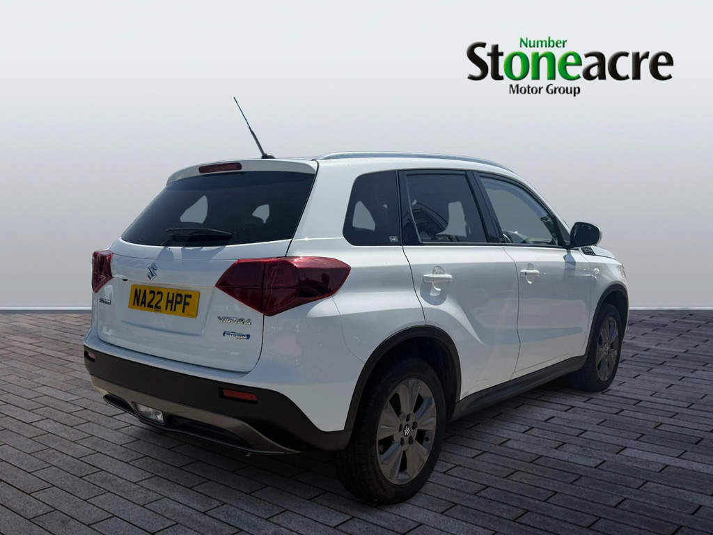 Suzuki Vitara 1.4 Boosterjet 48V Hybrid Sz-t White #3
