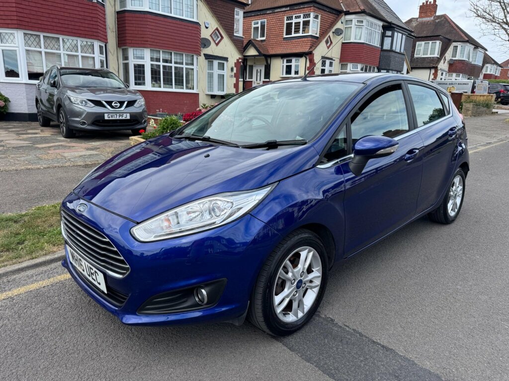 Ford Fiesta 1.0T Ecoboost Zetec Euro 6 Ss Blue