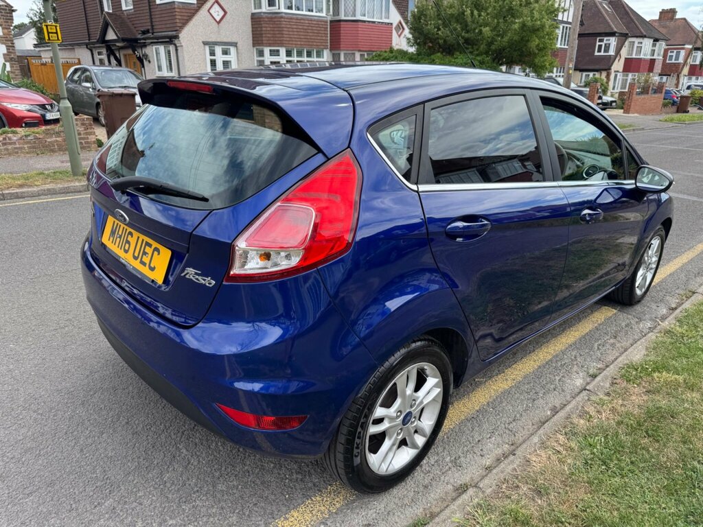 Ford Fiesta 1.0T Ecoboost Zetec Euro 6 Ss Blue #6