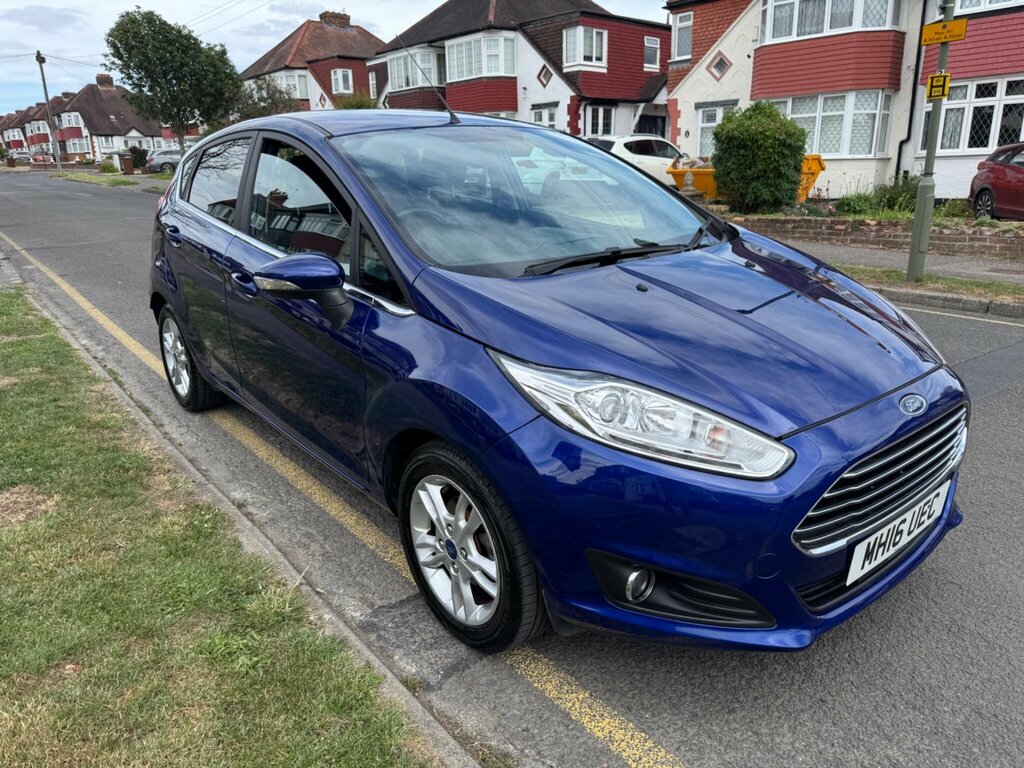Ford Fiesta 1.0T Ecoboost Zetec Euro 6 Ss Blue #3