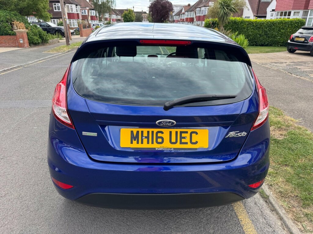 Ford Fiesta 1.0T Ecoboost Zetec Euro 6 Ss Blue #5