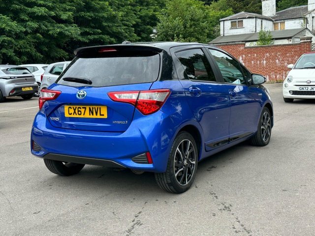 Toyota Yaris 1.5 Vvt-h Blue Bi-tone Blue #6