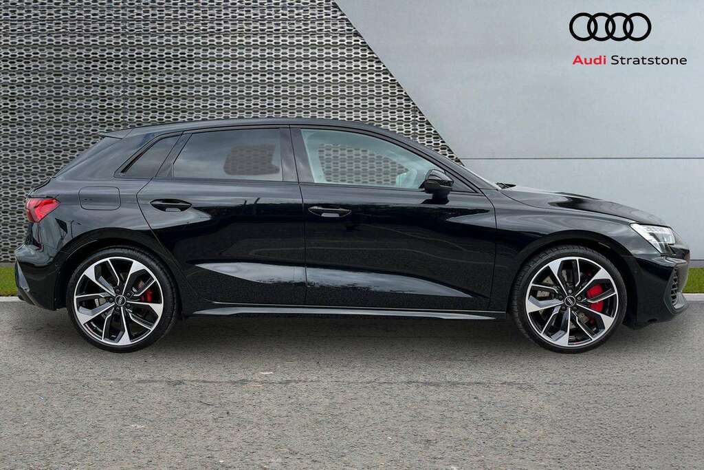 Audi A3 S3 Tfsi Black Edition Quattro S Tronic 2024 DC74OKM Black #3